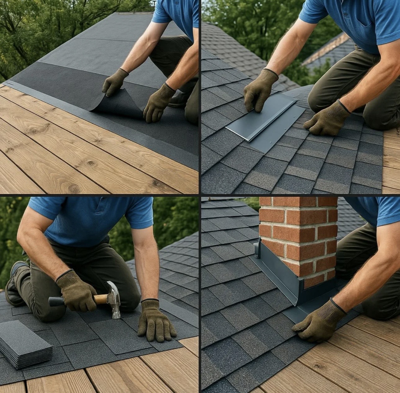 PeakShield roofing team at work